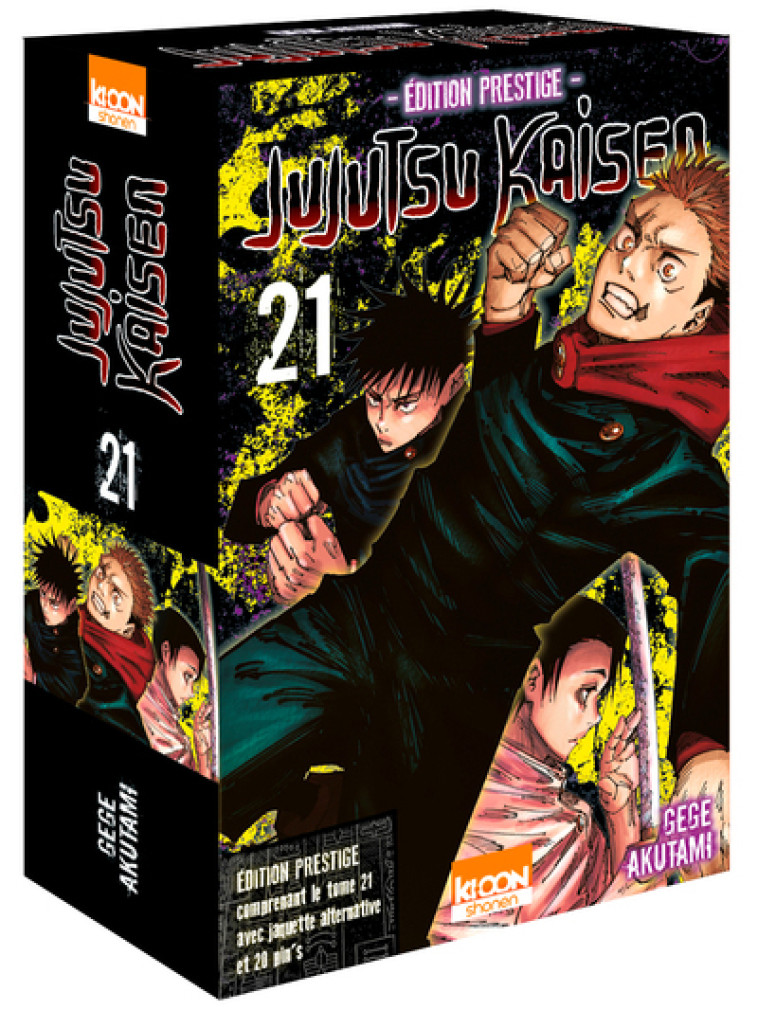 JUJUTSU KAISEN T21 EDITION PRESTIGE - AKUTAMI GEGE - KI-OON