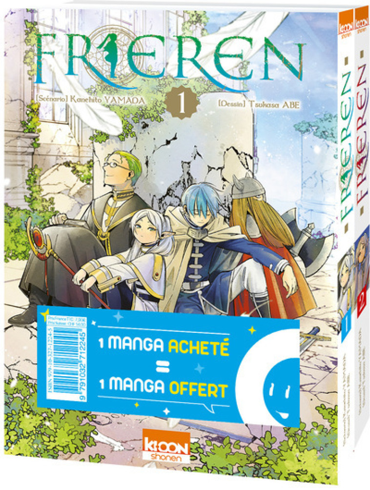 PACK OFFRE DECOUVERTE FRIEREN T01 & T02 - YAMADA/ABE - KI-OON