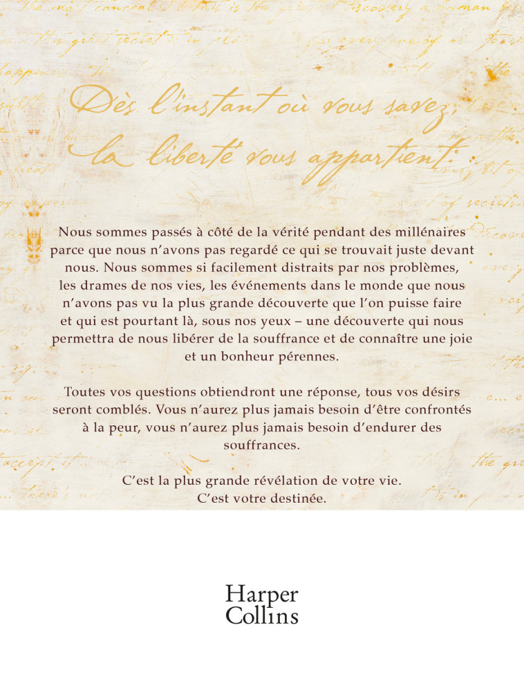 LE PLUS GRAND SECRET - SUR LE CHEMIN DU BON HEUR ETERNEL - BYRNE RHONDA - HARPERCOLLINS