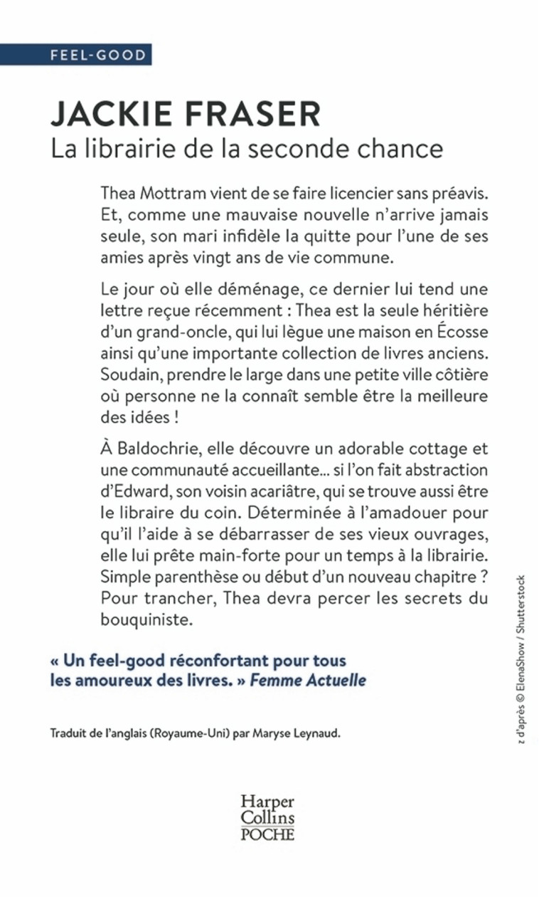 LA LIBRAIRIE DE LA SECONDE CHANCE - FRASER JACKIE - HARPERCOLLINS