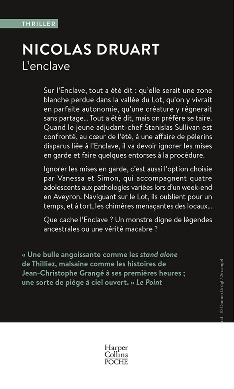 L'ENCLAVE - DRUART NICOLAS - HARPERCOLLINS