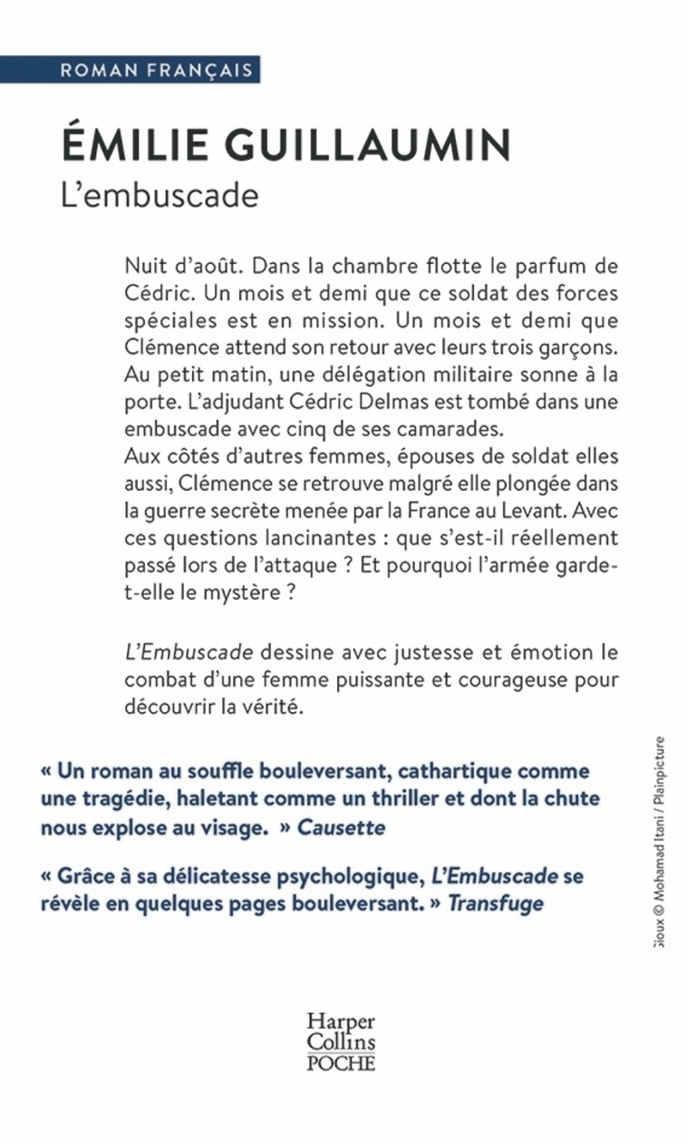 L'EMBUSCADE - GUILLAUMIN EMILIE - HARPERCOLLINS