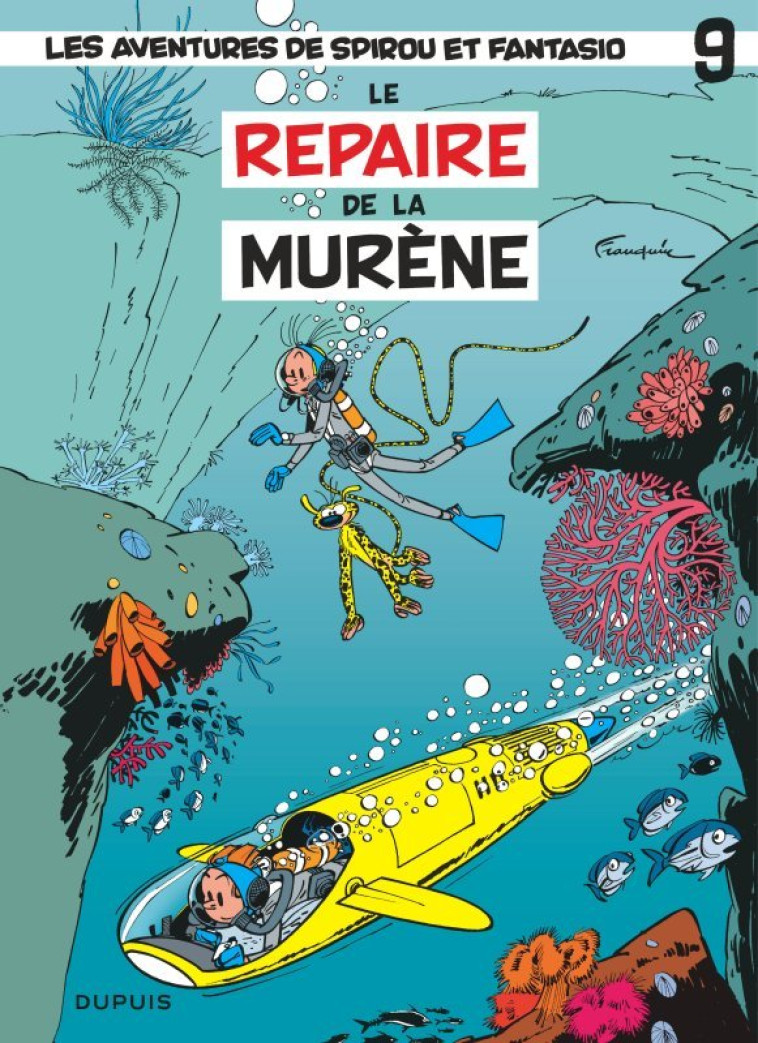 SPIROU ET FANTASIO - T09 - LE REPAIRE DE LA MURENE / EDITION SPECIALE (OPE ETE 2022) - FRANQUIN - DUPUIS