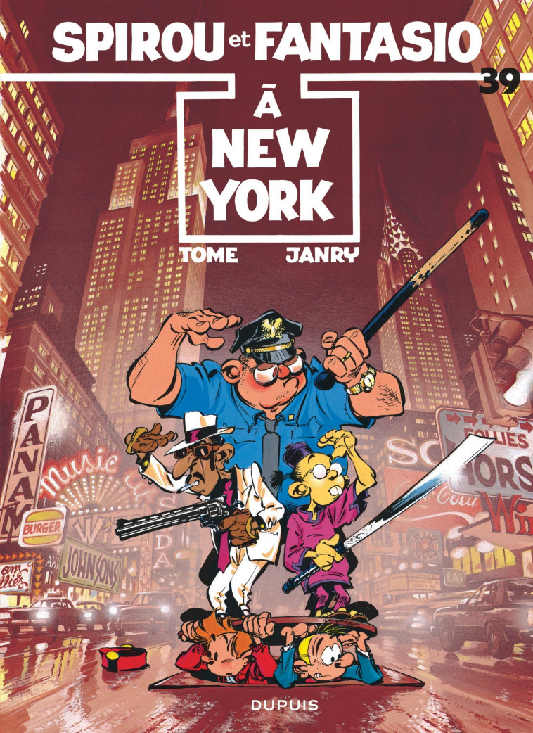 SPIROU ET FANTASIO - T39 - SPIROU A NEW YORK / EDITION SPECIALE (OPE ETE 2022) - TOME/JANRY - DUPUIS