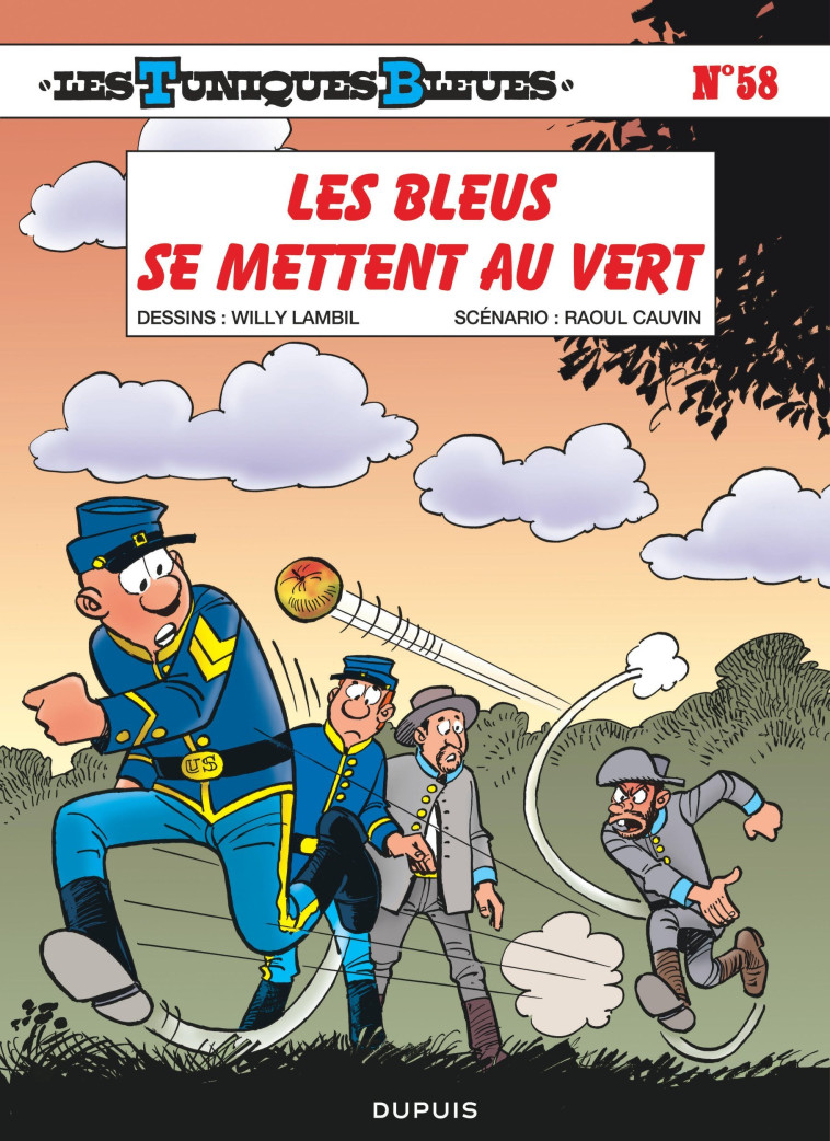 LES TUNIQUES BLEUES - T58 - LES BLEUS SE METTENT AU VERT / EDITION SPECIALE (OPE ETE 2022) - CAUVIN/LAMBIL - DUPUIS