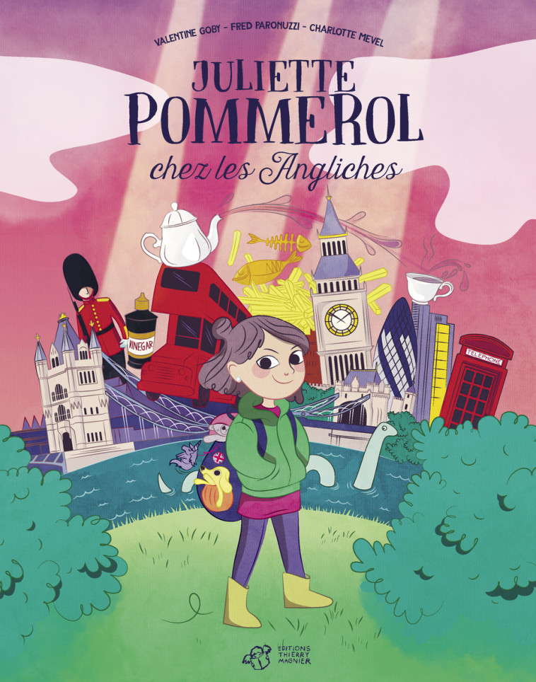 JULIETTE POMMEROL CHEZ LES ANGLICHES - GOBY/MEVEL/PARONUZZI - THIERRY MAGNIER