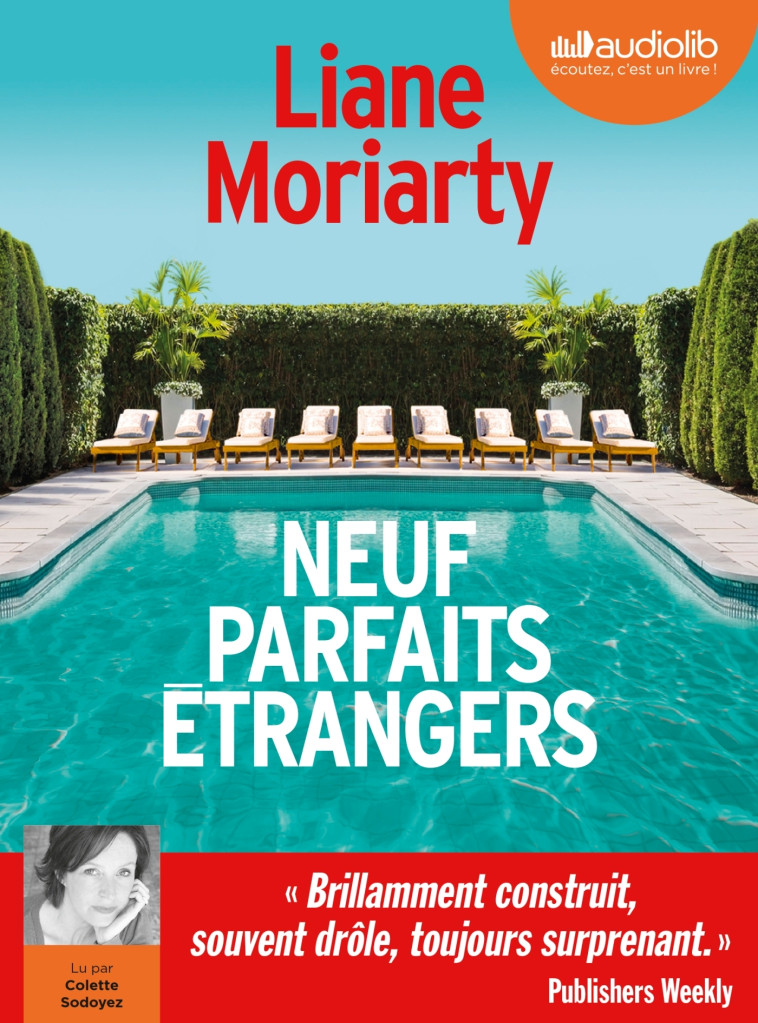 NEUF PARFAITS ETRANGERS - LIVRE AUDIO 2 CD MP3 - MORIARTY LIANE - AUDIOLIB