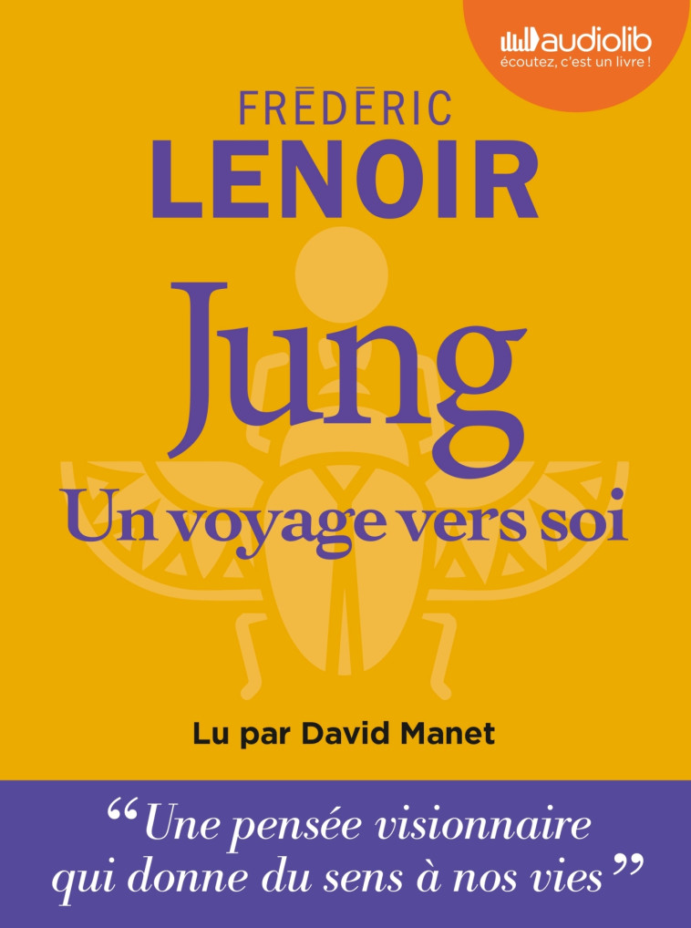 JUNG, UN VOYAGE VERS SOI - LIVRE AUDIO 1 CD MP3 - LENOIR FREDERIC - AUDIOLIB