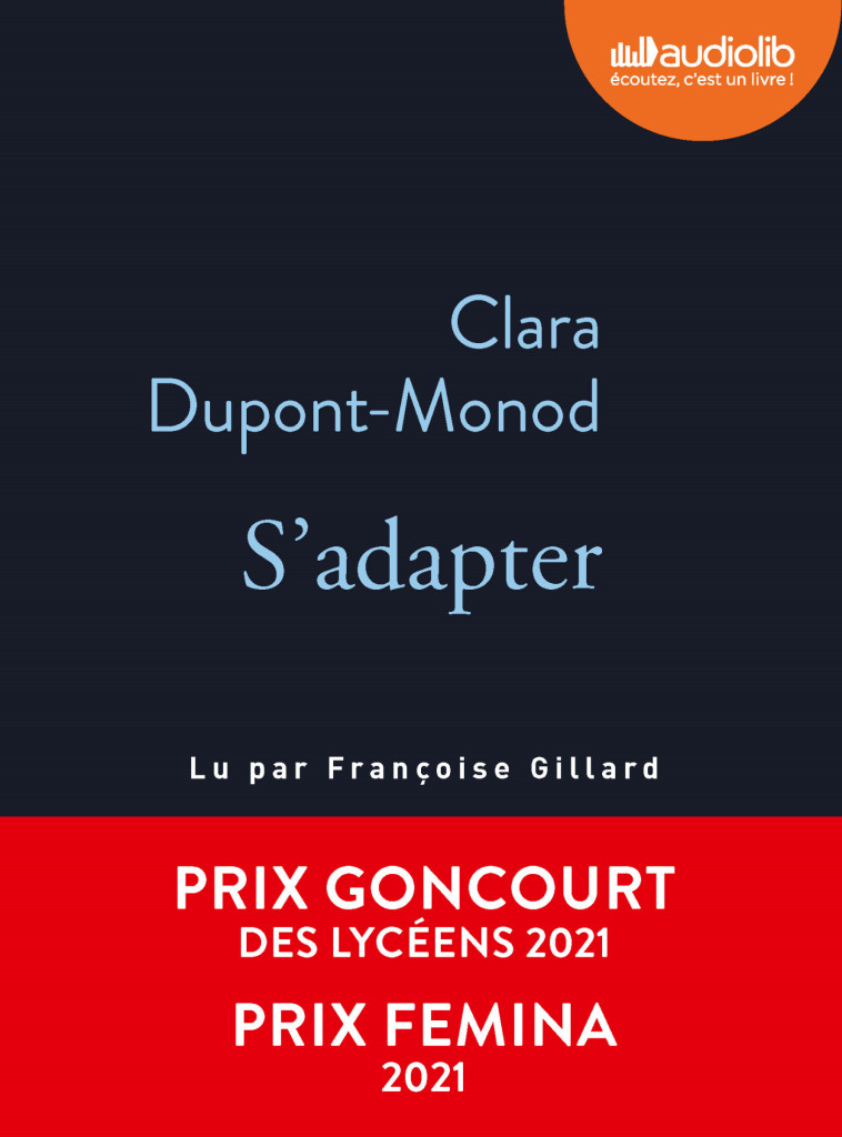 S'ADAPTER - LIVRE AUDIO 1 CD MP3 - DUPONT-MONOD CLARA - AUDIOLIB