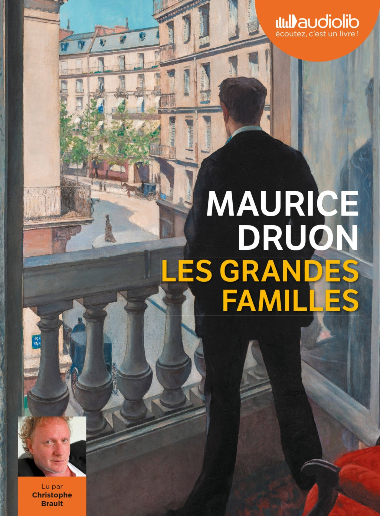 LES GRANDES FAMILLES - LIVRE AUDIO 4CD MP3 - DRUON MAURICE - AUDIOLIB