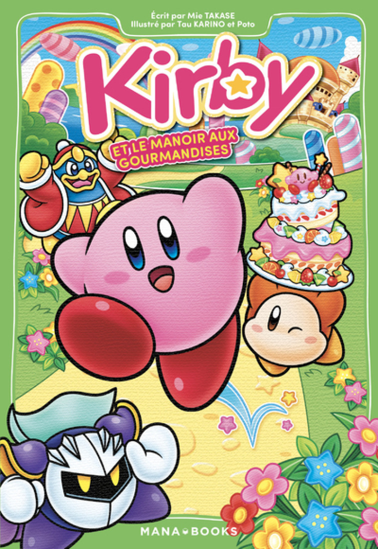 KIRBY ET LE MANOIR AUX GOURMANDISES - TAKASE/KARINO - MANA BOOKS