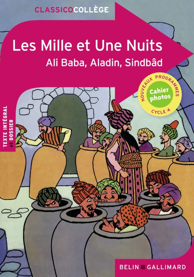 LES MILLE ET UNE NUITS - ALI BABA, ALADIN, SINDBAD - MANOUGUIAN VIRGINIE - BELIN EDUCATION