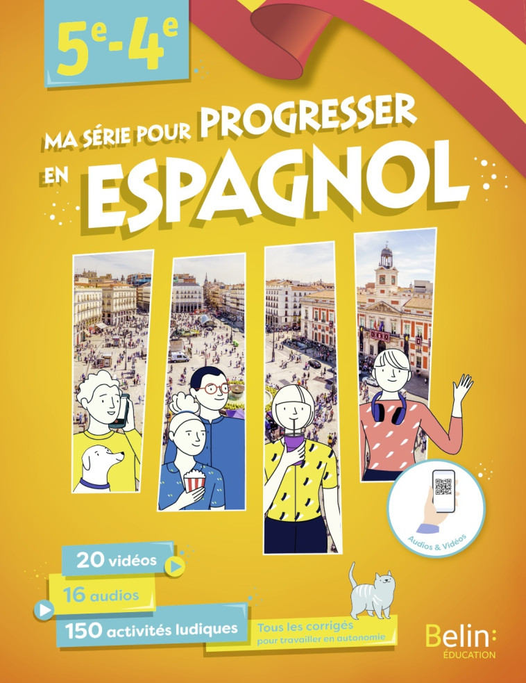 MA SERIE POUR PROGRESSER EN ESPAGNOL 5E/4E - TARIN FRANCK - BELIN EDUCATION