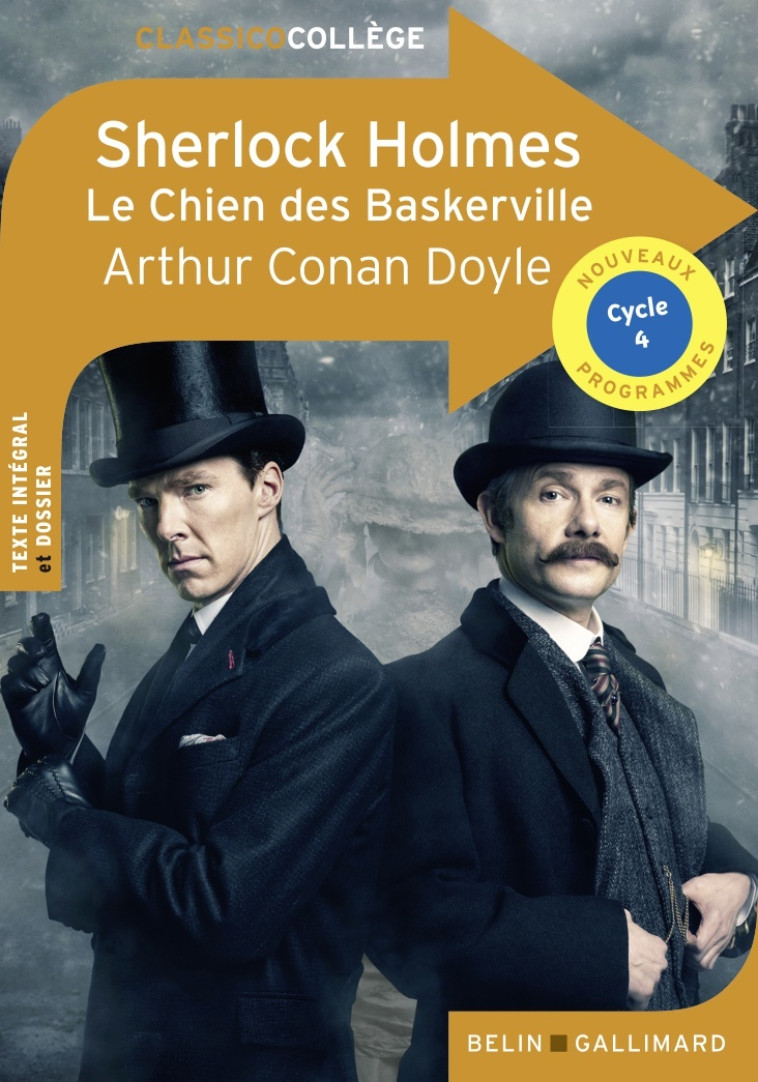 SHERLOCK HOLMES LE CHIEN DES BASKERVILLE - CONAN DOYLE ARTHUR - BELIN EDUCATION