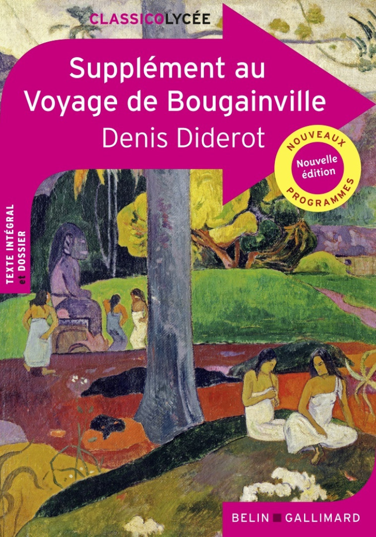 SUPPLEMENT AU VOYAGE DE BOUGAINVILLE  2021 - DIDEROT DENIS - BELIN EDUCATION