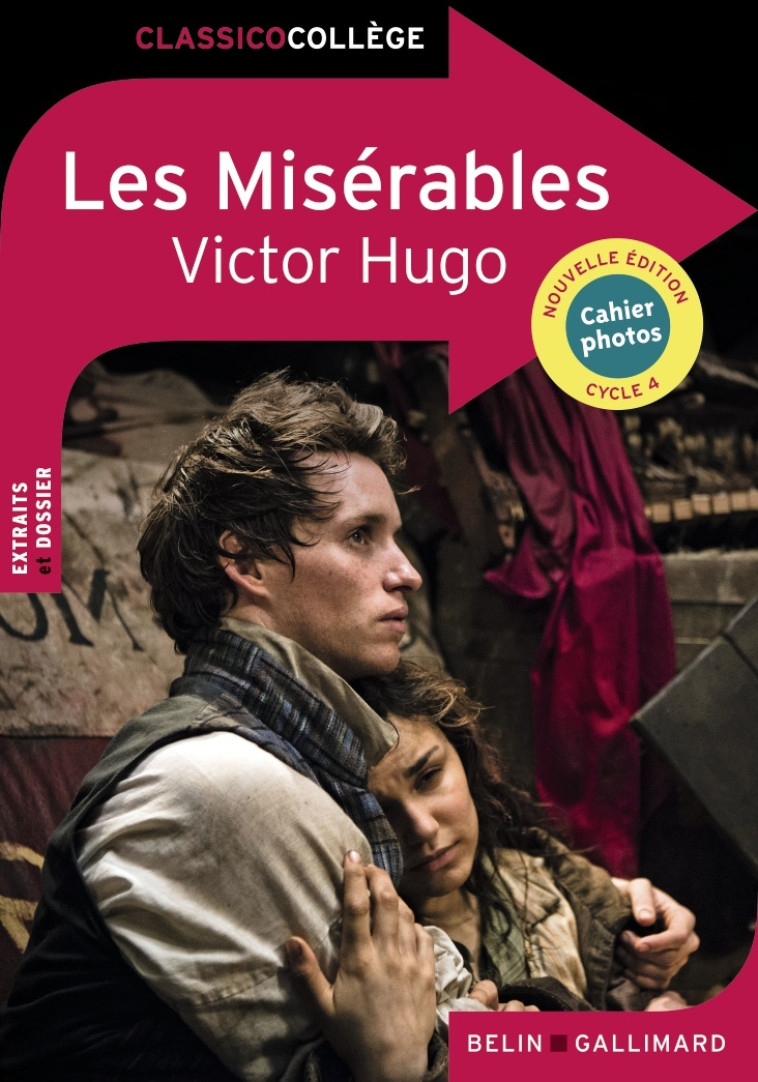 LES MISERABLES  ED 2021 EXTRAITS - HUGO VICTOR - BELIN EDUCATION