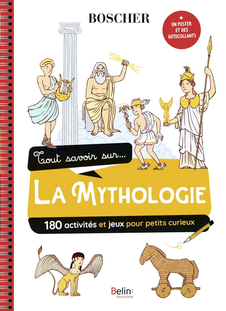 TOUT SAVOIR SUR LA MYTHOLOGIE - BAZAILLE/RODRIGUEZ - BELIN EDUCATION