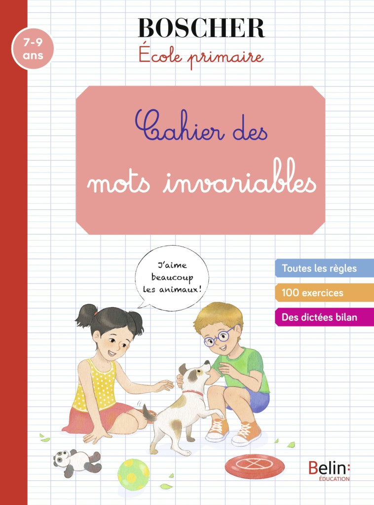 CAHIER DES MOTS INVARIABLES - PEREZ EMMANUELLE - BELIN EDUCATION