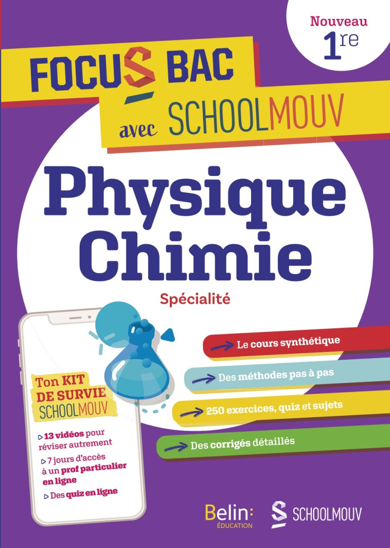 PHYSIQUE-CHIMIE PREMIERE SPECIALITE - PRESSON BENJAMIN - BELIN EDUCATION