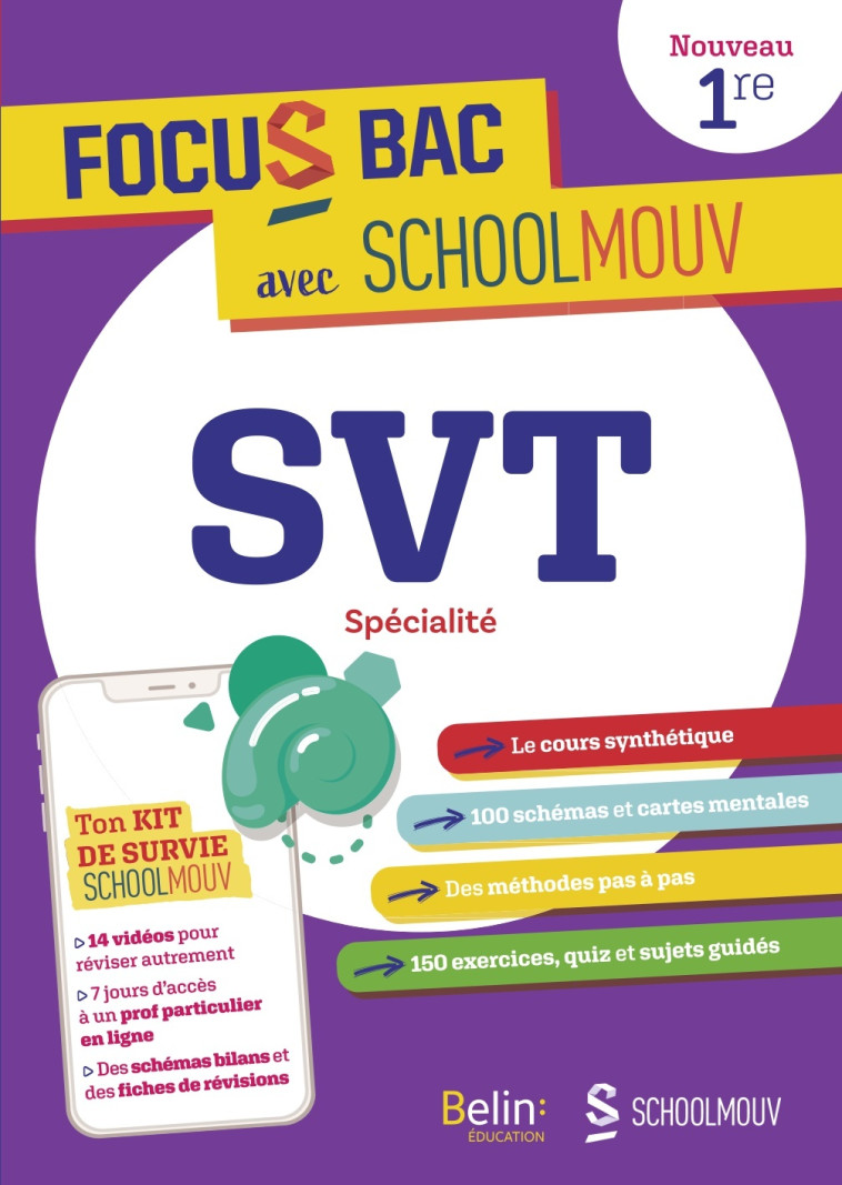 SVT PREMIERE SPECIALITE - TREIBER MAXIME / DEN - BELIN EDUCATION