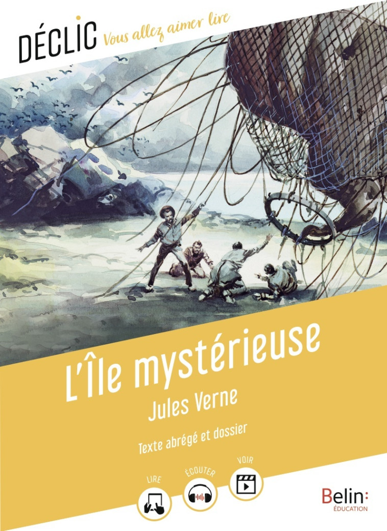 L'ILE MYSTERIEUSE - VERNE - BELIN EDUCATION