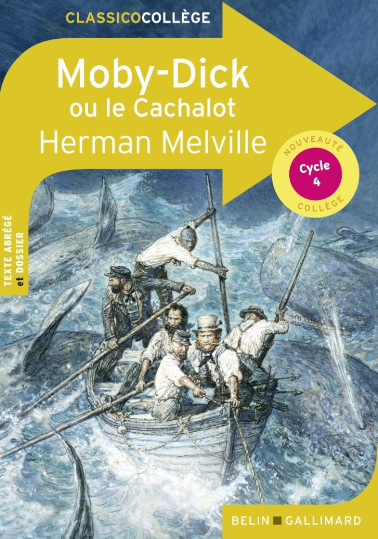 MOBY-DICK - HANNEDOUCHE/MELVILLE - BELIN EDUCATION