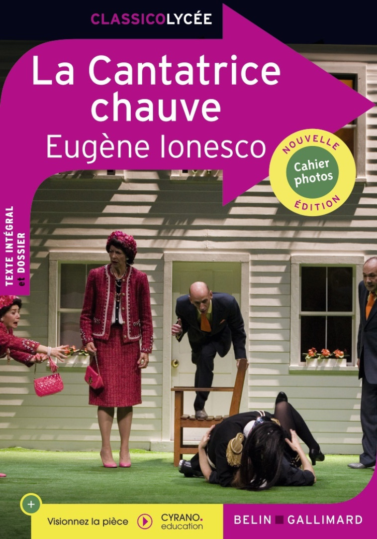 LA CANTATRICE CHAUVE - IONESCO - BELIN EDUCATION