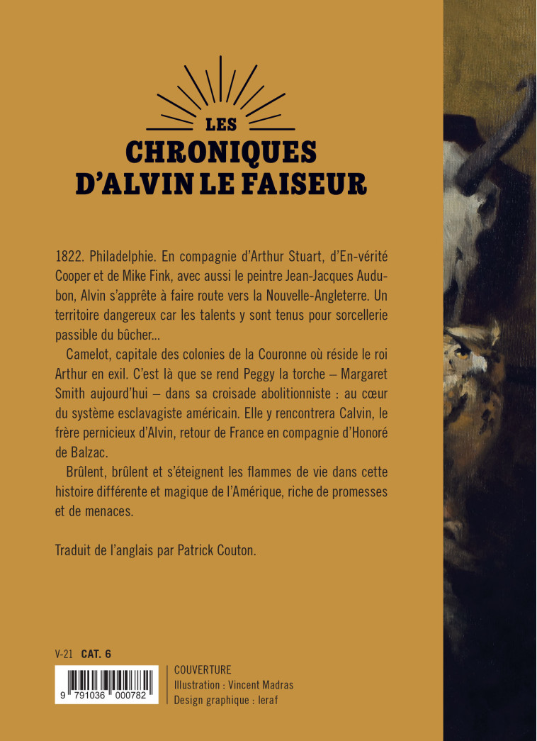 LES CHRONIQUES D'ALVIN LE FAISEUR T05 FLAMMES DE VIE - CARD ORSON SCOTT - ATALANTE