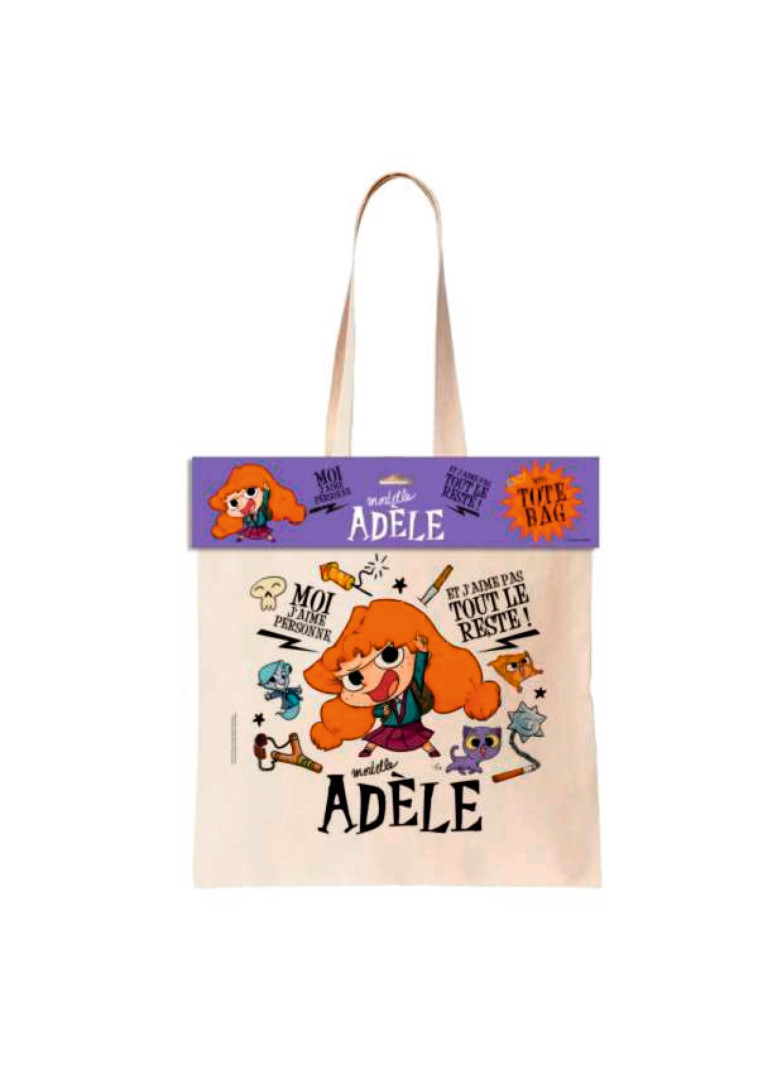 TOTE BAG MORTELLE ADELE - RENTREE 2021 - MR TAN/LE FEYER - BAYARD JEUNESSE