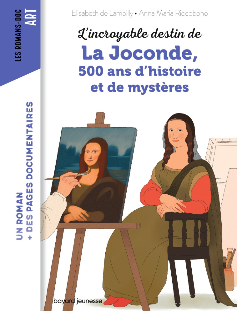 L'INCROYABLE DESTIN DE LA JOCONDE, 500 ANS D'HISTOIRE ET DE MYSTERE - RICCOBONO/LAMBILLY - BAYARD JEUNESSE