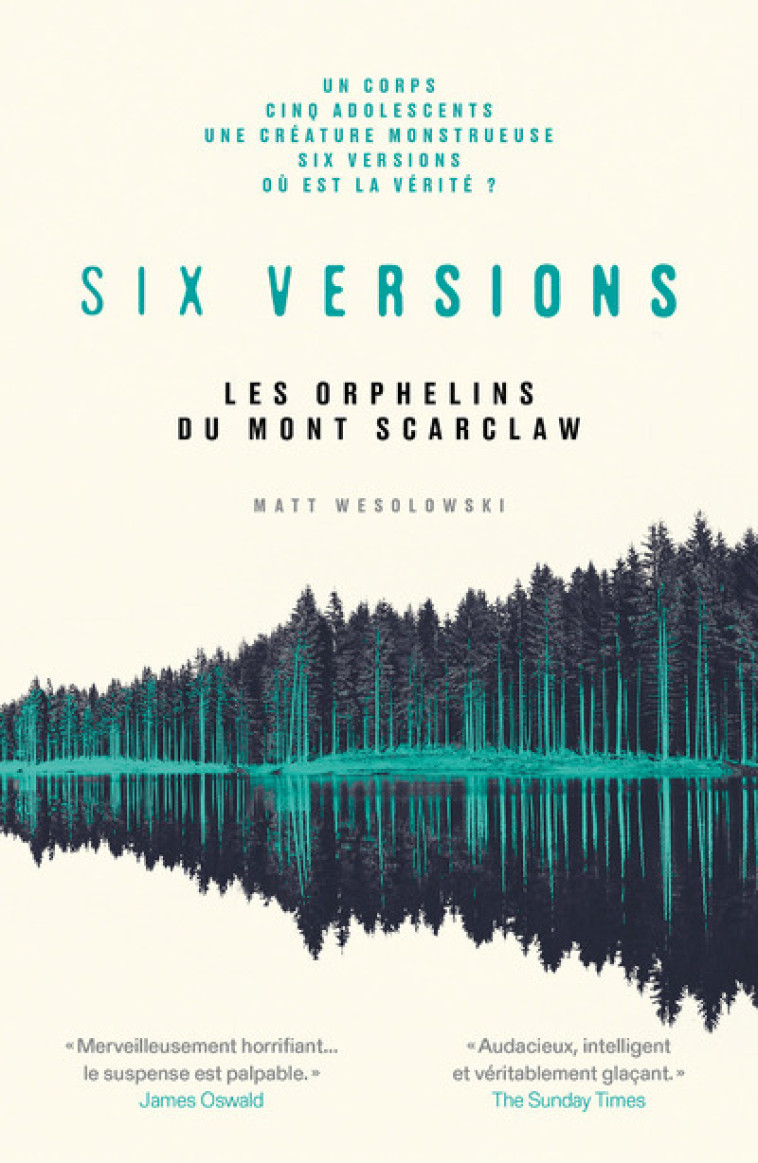 SIX VERSIONS - TOME 1 LES ORPHELINS DU MONT SCARLOW - WESOLOWSKI MATT - ARENES