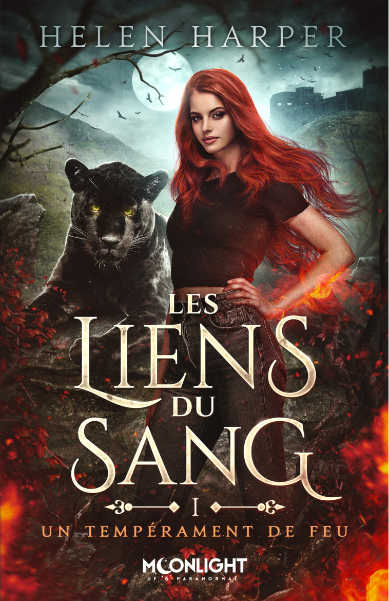 LES LIENS DU SANG T01 UN TEMPERAMENT DE FEU - HARPER  HELEN - MXM BOOKMARK