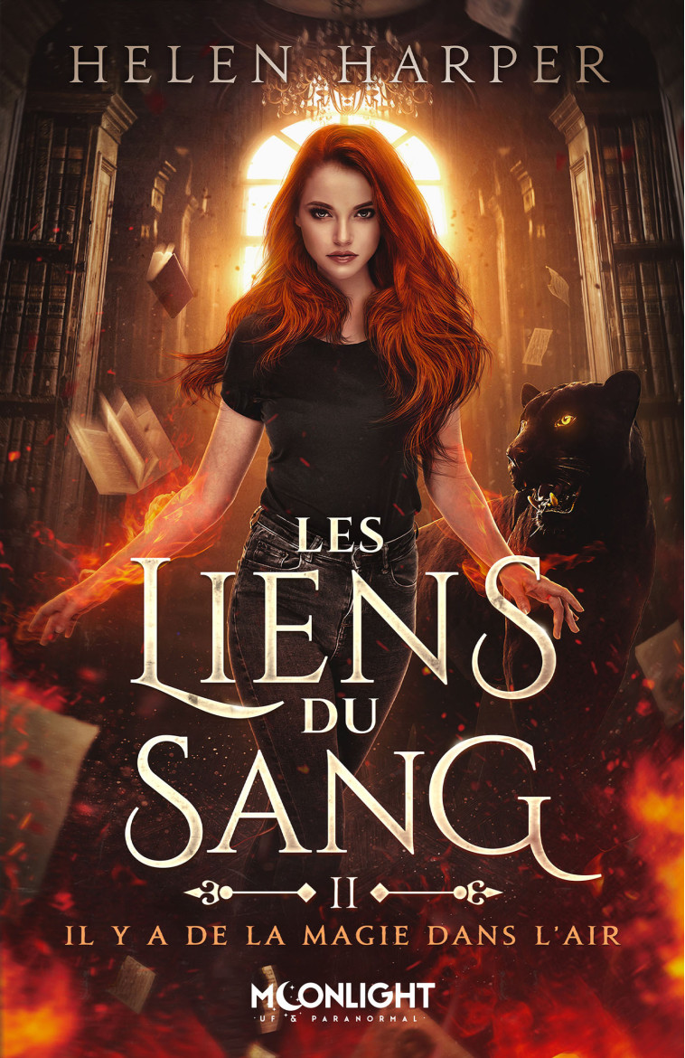 LES LIENS DU SANG T02 IL Y A DE LA MAGIE DANS L'AIR - HARPER  HELEN - MXM BOOKMARK