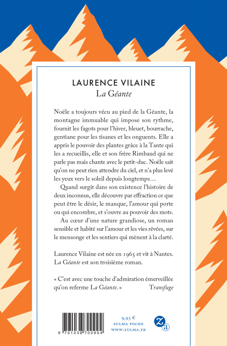 LA GEANTE - VILAINE LAURENCE - ZULMA