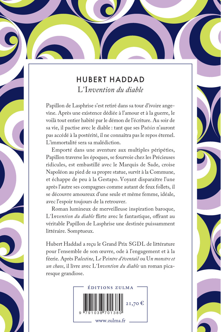 L'INVENTION DU DIABLE - HADDAD HUBERT - ZULMA