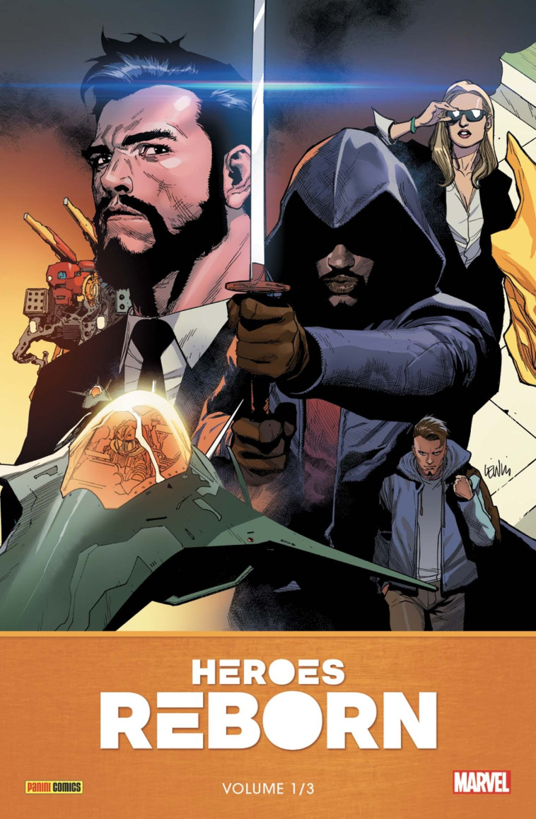 HEROES REBORN T01 - AARON/CADY/ORLANDO - PANINI