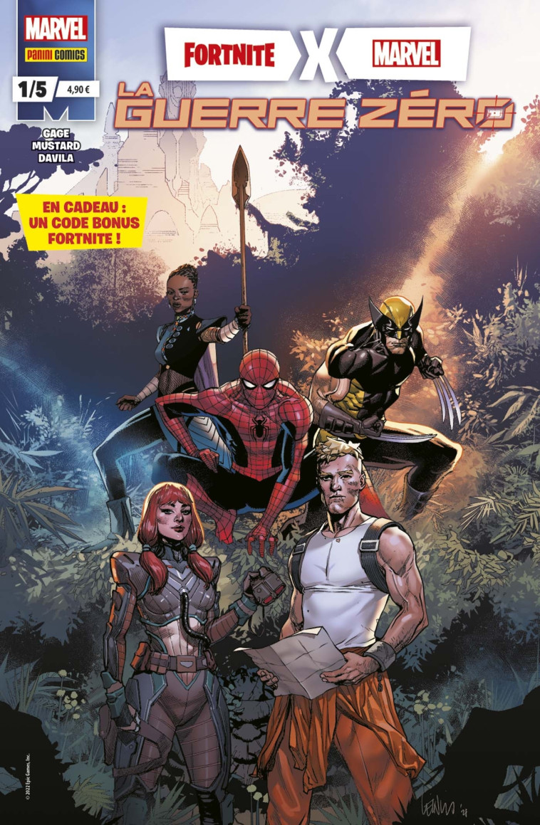 MARVEL X FORTNITE N 01 - XXX - PANINI COMICS F