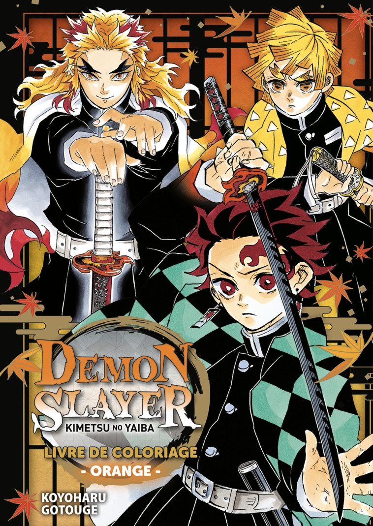 DEMON SLAYER - LIVRE DE COLORIAGE N 03 - GOTOUGE KOYOHARU - PANINI