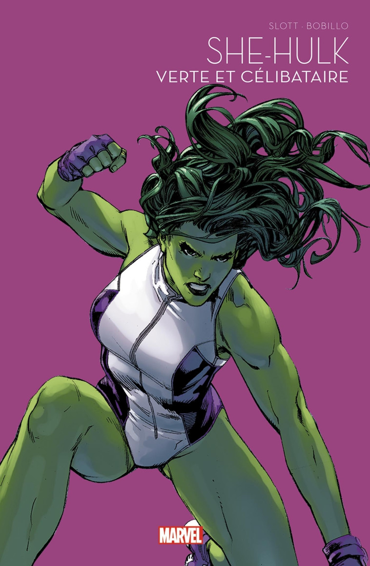 SHE-HULK : VERTE ET CELIBATAIRE - MARVEL SUPER-HEROINES T03 - SLOTT/BOBILLO - PANINI