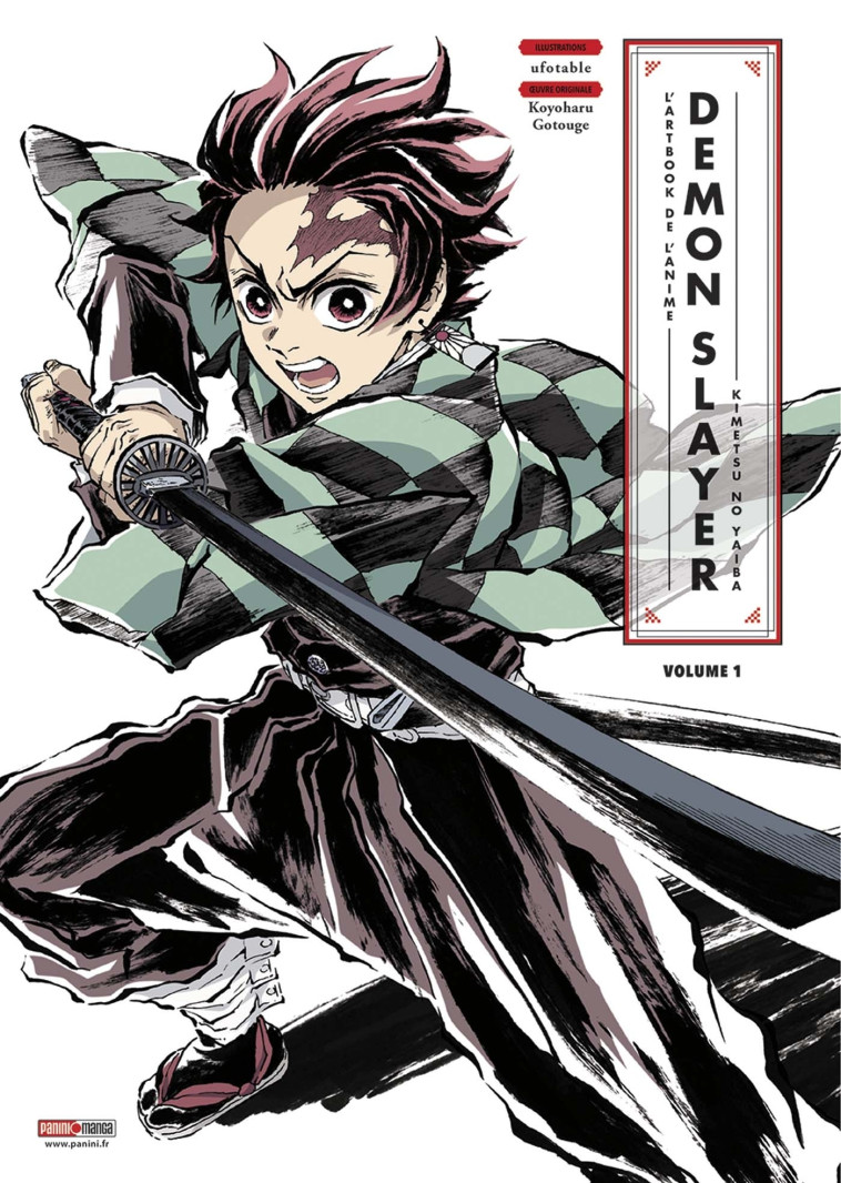 DEMON SLAYER ANIME ARTBOOK N 01 - UFOTABLE / GOTOUGE - PANINI