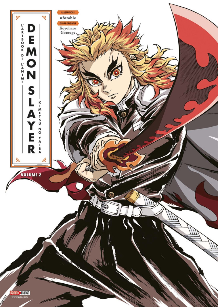 DEMON SLAYER : L'ARTBOOK DE L'ANIME VOL. 02 - GOTOUGE/UFOTABLE - PANINI