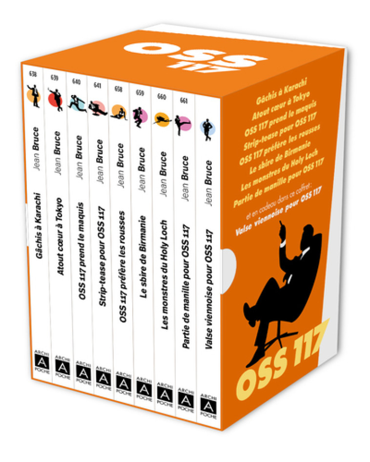 COFFRET OSS 117 - BRUCE JEAN - ARCHIPOCHE