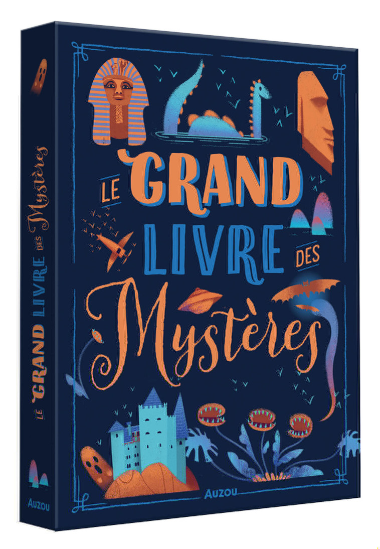 LE GRAND LIVRE DES MYSTERES - NE - BLITMAN/LOMBARDO - AUZOU