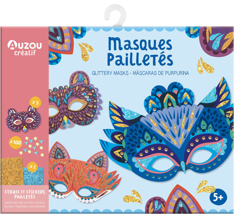 MASQUES PAILLETES - XXX - AUZOU