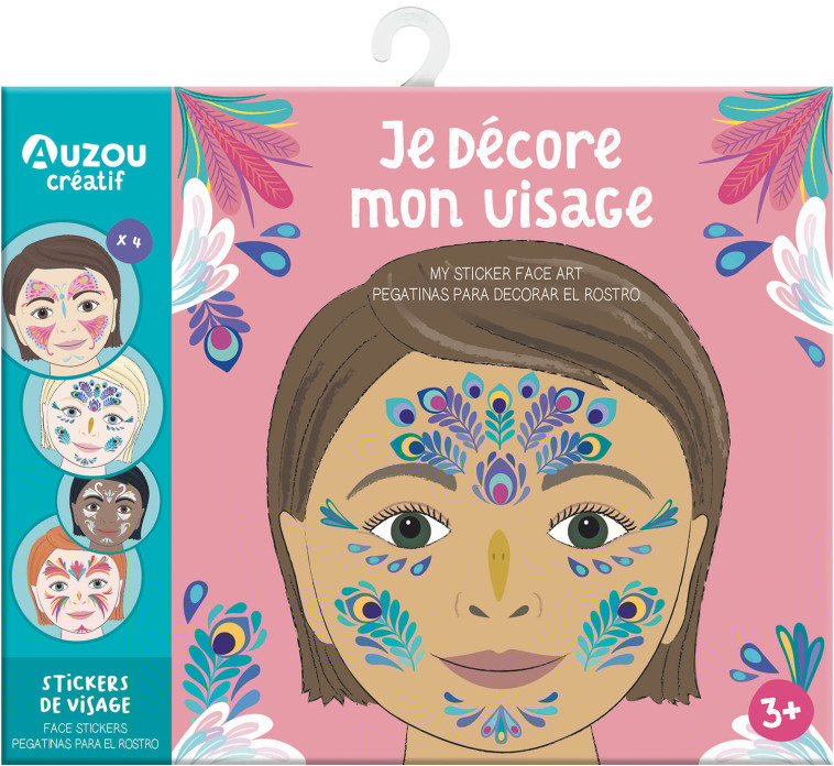 JE DECORE MON VISAGE - XXX - AUZOU