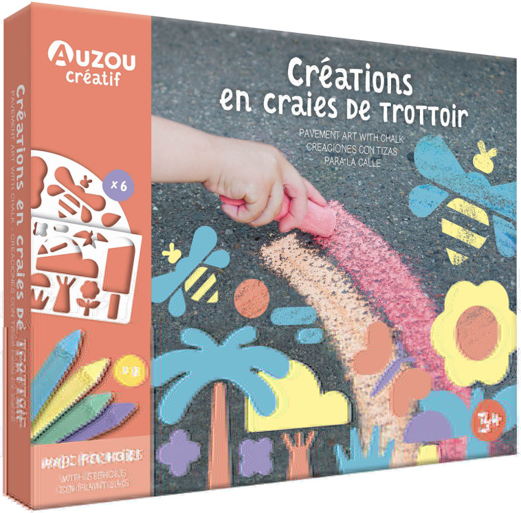 CREATIONS EN CRAIES DE TROTTOIR - XXX - AUZOU