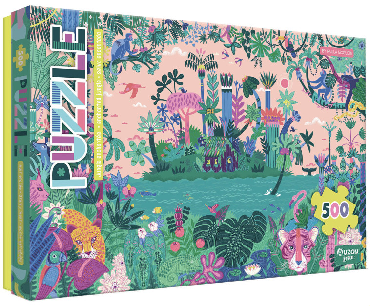 JUNGLE ENCHANTEE - PUZZLE - XXX - AUZOU