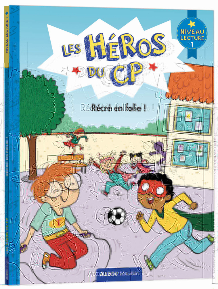 LES HEROS DU CP RECRE EN FOLIE ! NIVEAU 1 - XXX - AUZOU