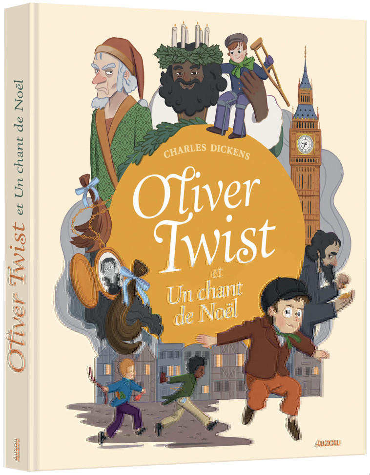 OLIVER TWIST ET UN CHANT DE NOEL - CARRE/POTTER - AUZOU