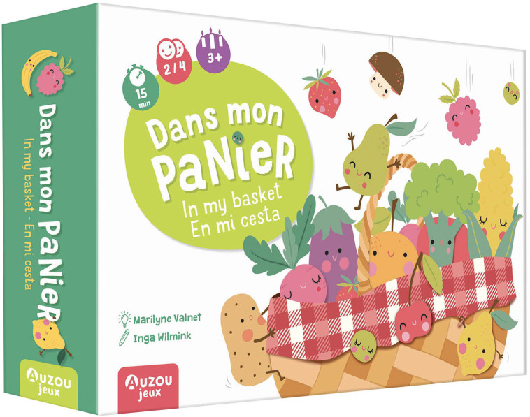 P'TIT JEU - DANS MON PANIER - XXX - AUZOU